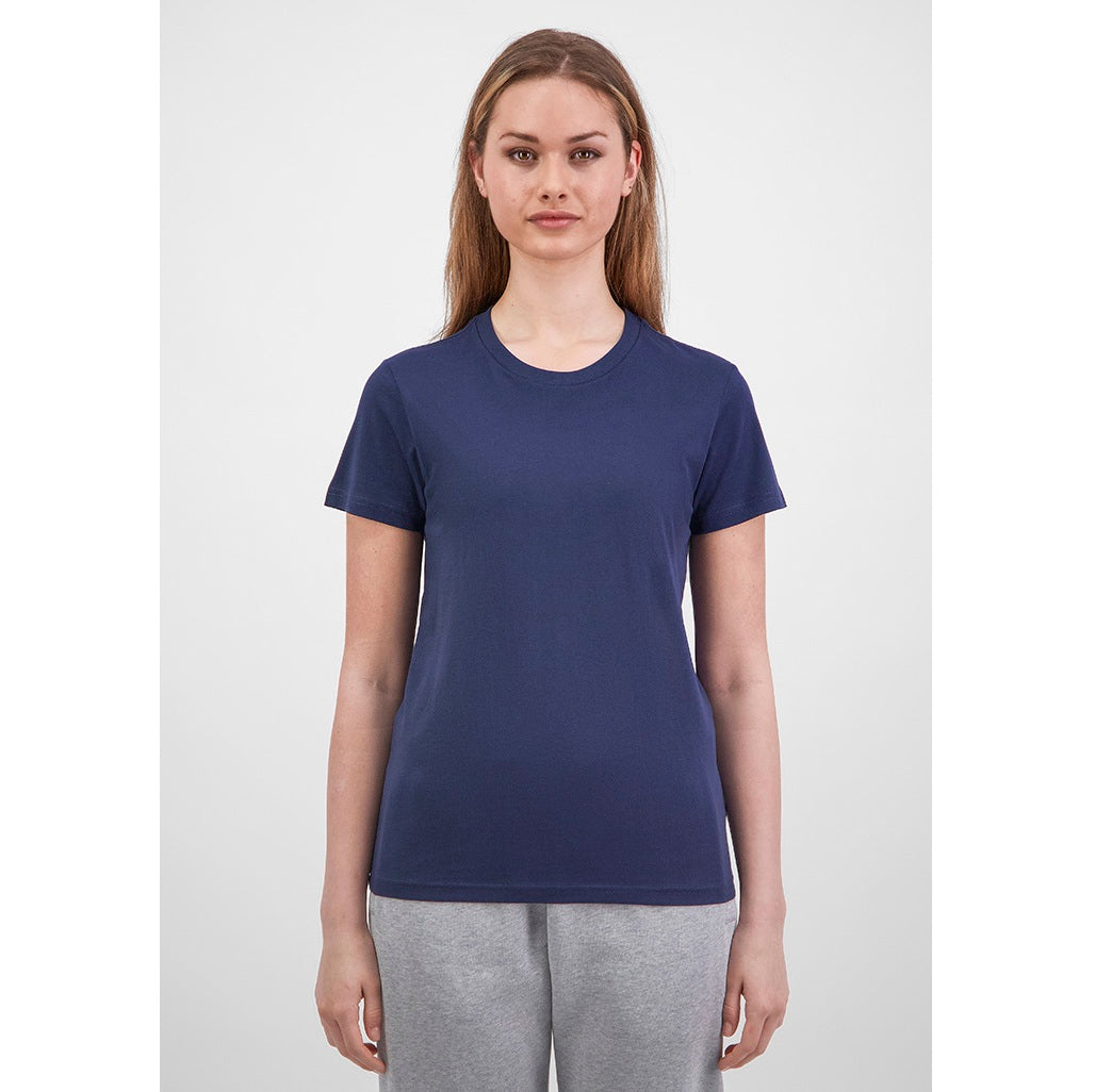 GOODMATES X1001W Womens Basis Short Sleeve Tee - Ink - Alternative Front View