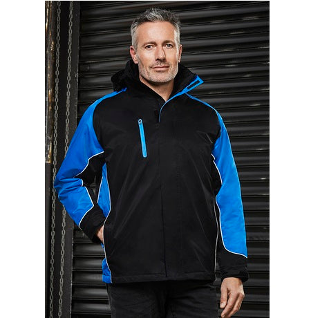 Biz Collection J10110 Mens Nitro Jacket - Black/Grey - Alternative Front View