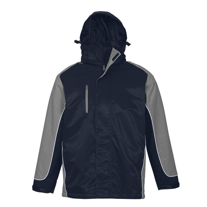 Biz Collection J10110 Mens Nitro Jacket - Navy/Grey - Front View