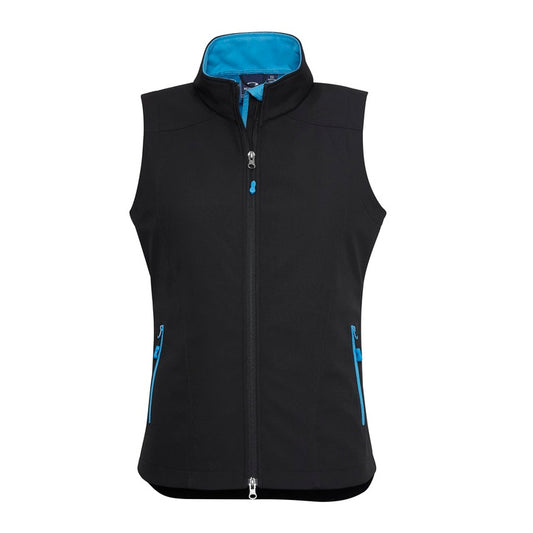 Biz Collection J404L Geneva Ladies Vest Softshell