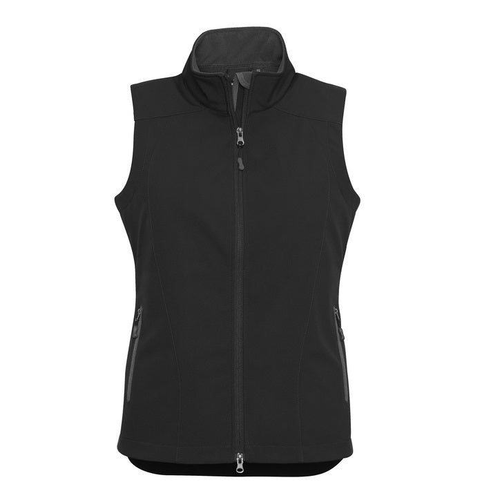 Biz Collection J404L Geneva Ladies Vest Softshell