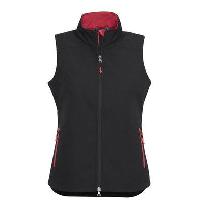 Biz Collection J404L Geneva Ladies Vest Softshell