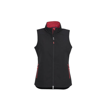 Biz Collection J404L Geneva Ladies Vest Softshell