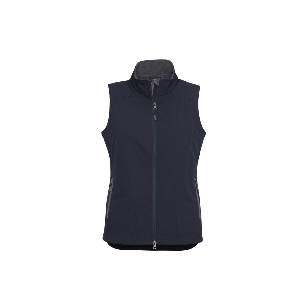 Biz Collection J404L Geneva Ladies Vest Softshell