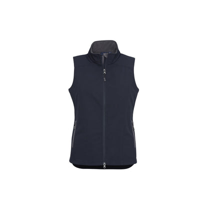 Biz Collection J404L Geneva Ladies Vest Softshell