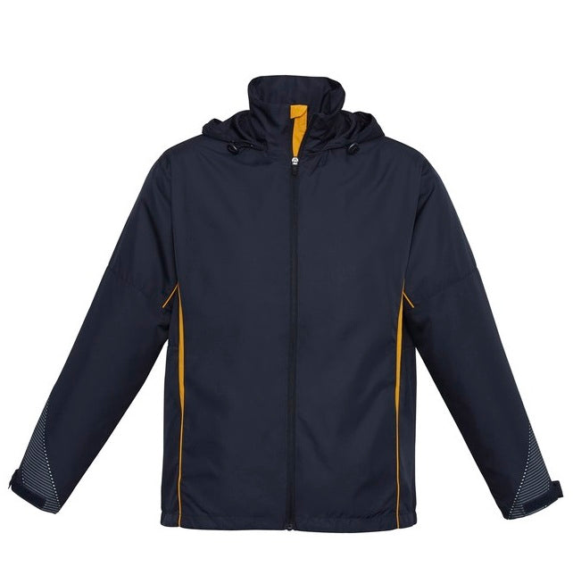 Biz Collection J408M Razor Mens Jacket - Navy/Gold - Alternative Front View