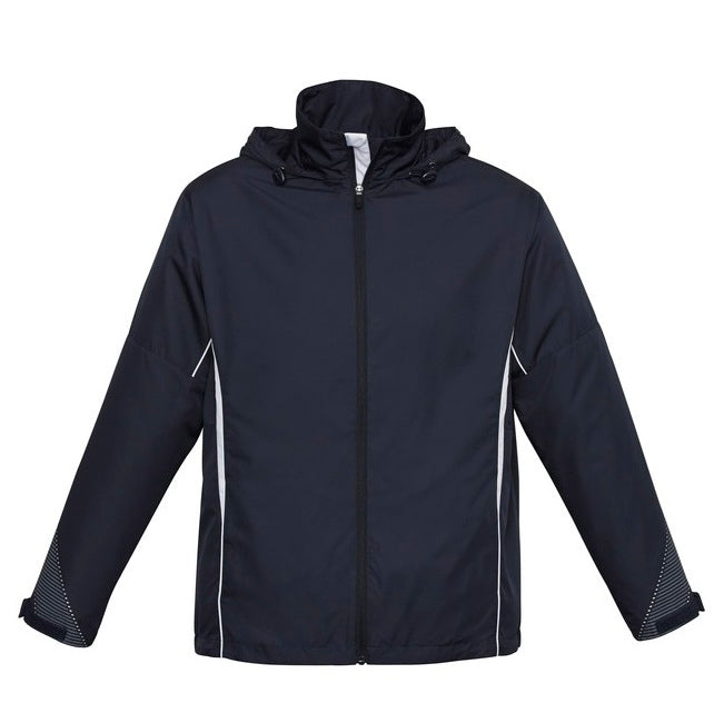 Biz Collection J408M Razor Mens Jacket - Navy/White - Alternative Front View