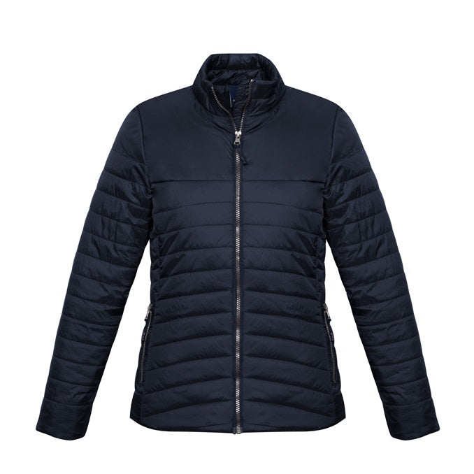 Biz Collection J750L Expedition Ladies Jacket - Navy - Alternative Front View