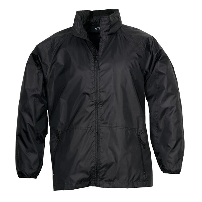 Biz Collection J833 Unisex Spinnaker Jacket - Black - Alternative Front View
