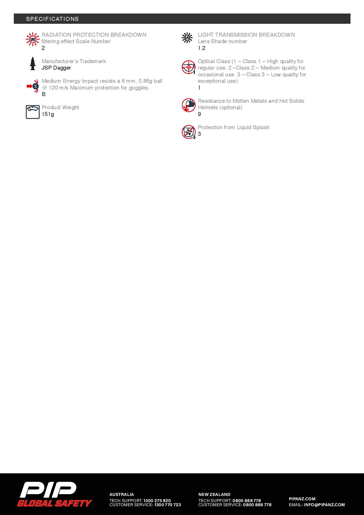 PIP CEU110-001-300 Powercap Infinity Visor With Black Valves