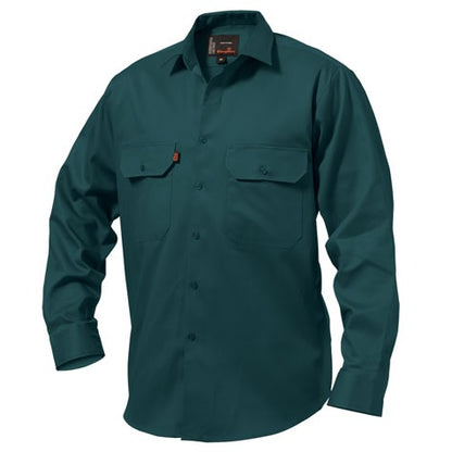 KingGee K04010 Open Front Drill Long Sleeve Shirt