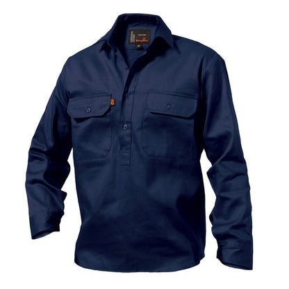 KingGee K04020 Closed Front Drill Shirt L/S