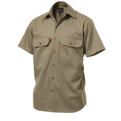 KingGee K04030 Open Front Drill Shirt S/S