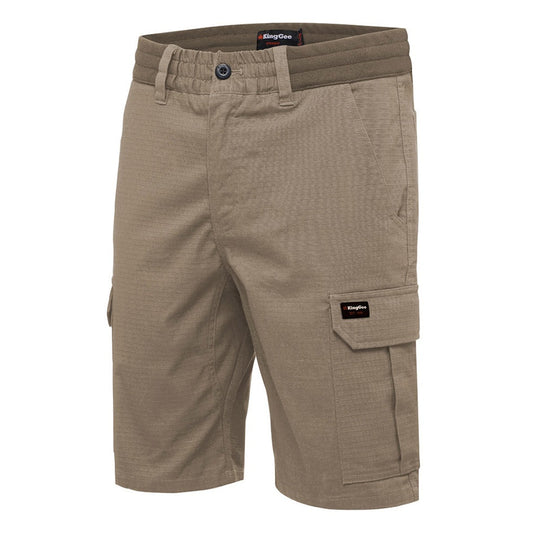 KingGee K17007 Rib Comfort Waist Short