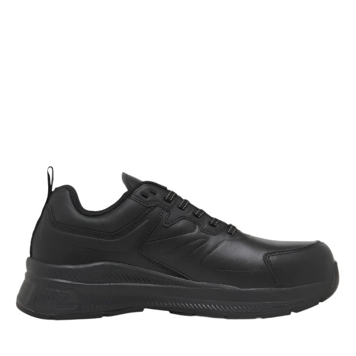 Black sneaker on a white background