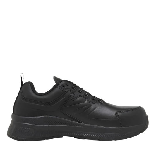 Black sneaker on a white background