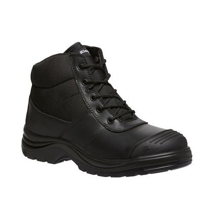 KingGee K27150 Tradie Black Zip Side Safety Boot