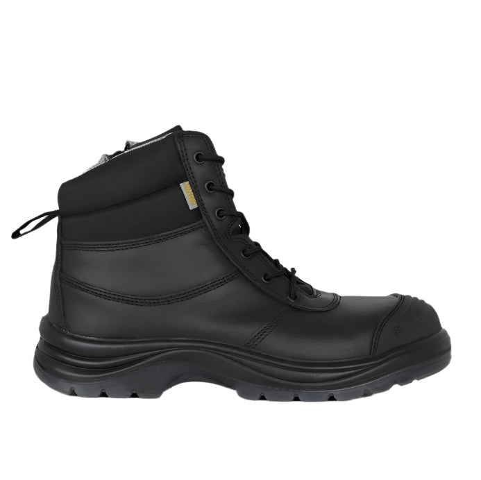 KingGee K27155 Tradie S/Zip 6CZ EH Black Composite Safety Boot