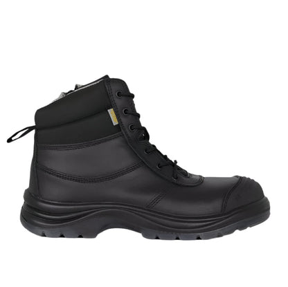 KingGee K27155 Tradie S/Zip 6CZ EH Black Composite Safety Boot