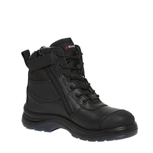 KingGee K27155 Tradie S/Zip 6CZ EH Composite Safety Boots