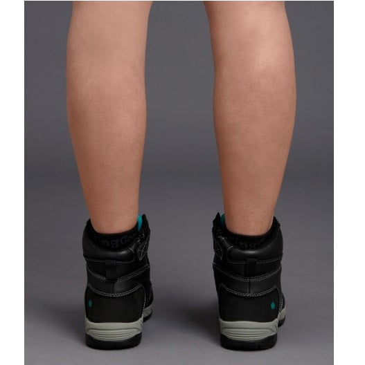 KingGee K27360 Tradie Ladies Black Side Zip Composite Safety Boot