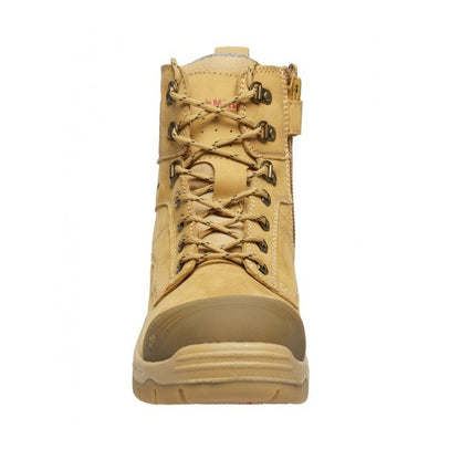 KingGee K27980 Phoenix 6CZ EH 150mm Side Zip Wheat Safety Boot
