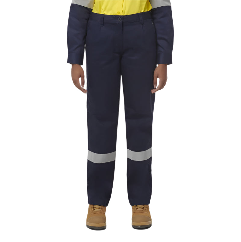 KingGee K43535 Ladies Drill Reflective Pants