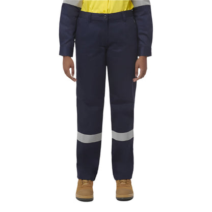 KingGee K43535 Ladies Drill Reflective Pants