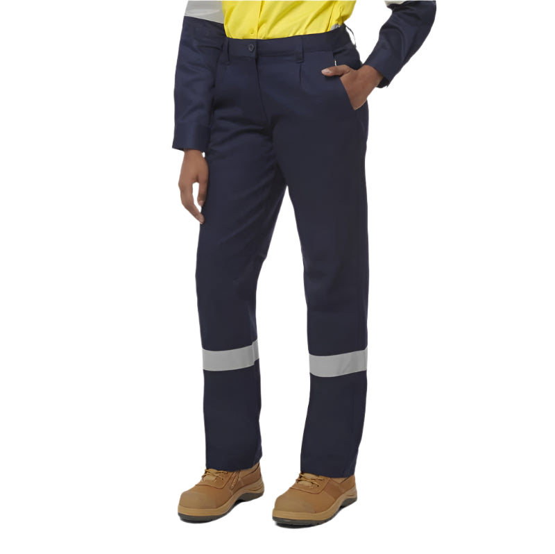 KingGee K43535 Ladies Drill Reflective Pants