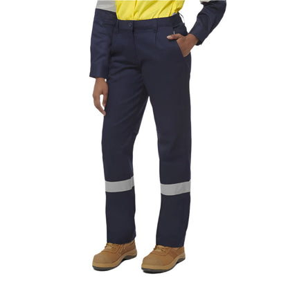 KingGee K43535 Ladies Drill Reflective Pants