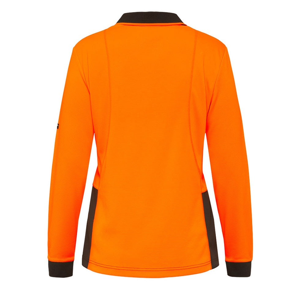 KingGee & K44730 Women's Workcool Hyperfreeze Spliced Polo L/S