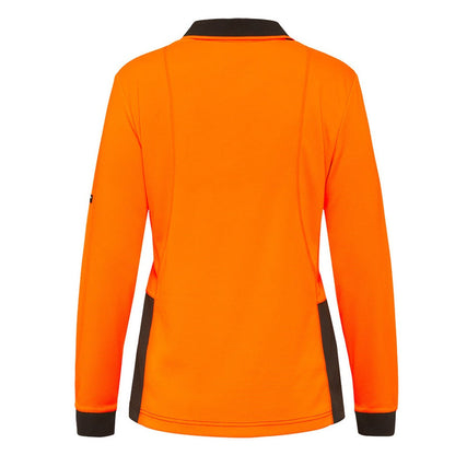 KingGee & K44730 Women's Workcool Hyperfreeze Spliced Polo L/S