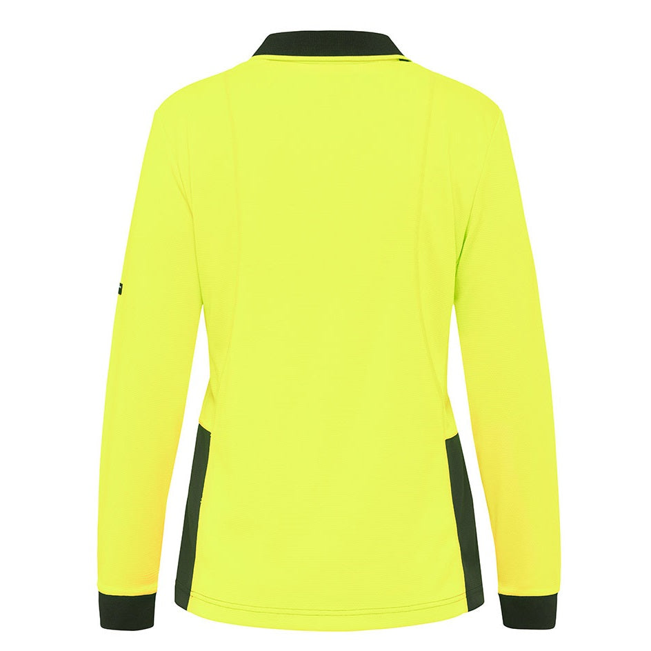 KingGee & K44730 Women's Workcool Hyperfreeze Spliced Polo L/S