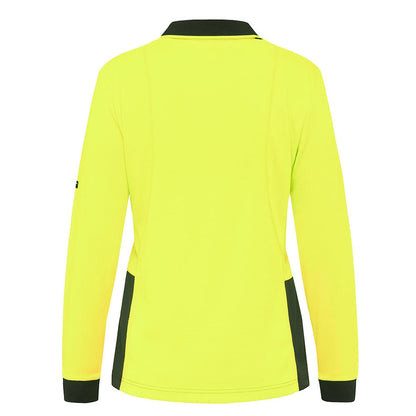 KingGee & K44730 Women's Workcool Hyperfreeze Spliced Polo L/S