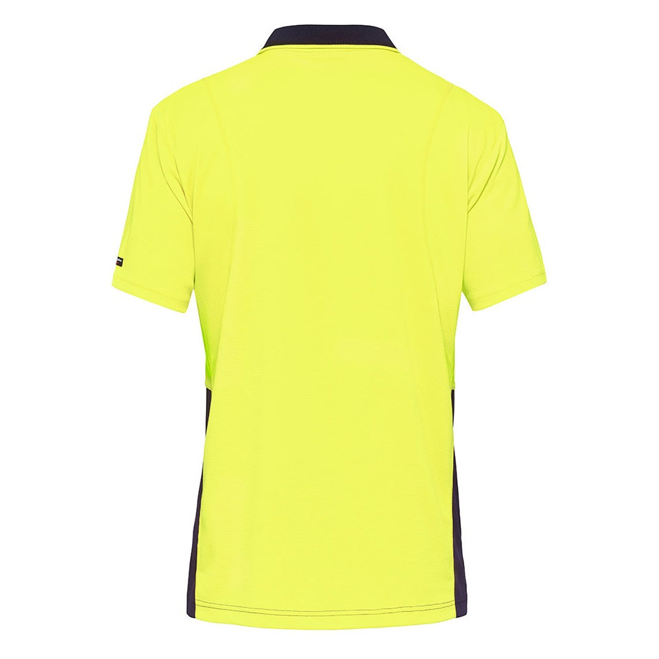 KingGee K54205 Workcool Hyperfreeze HiVis Spliced Polo S/S