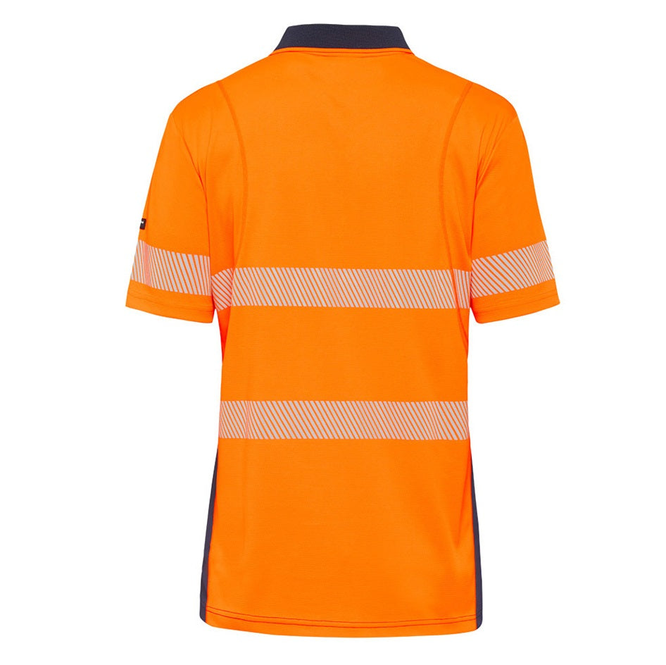 KingGee K54215 Workcool Hyperfreeze HiVis Taped Spliced Polo S/S