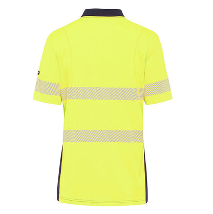 KingGee K54215 Workcool Hyperfreeze HiVis Taped Spliced Polo S/S