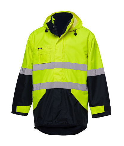 KingGee K55300 4 In 1 Hi Vis Waterproof Jacket
