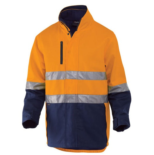 KingGee K55400 Reflective 3-in-1 Cotton Jacket