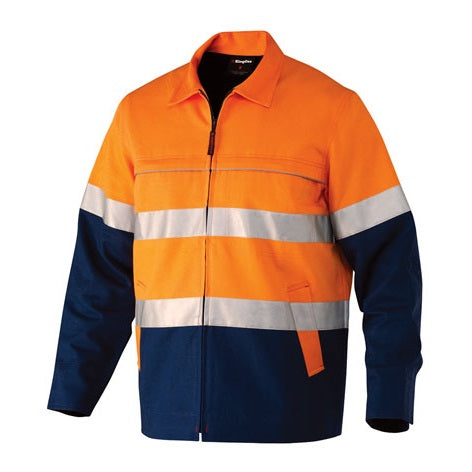 KingGee K55905 Reflective Spliced Drill Jacket
