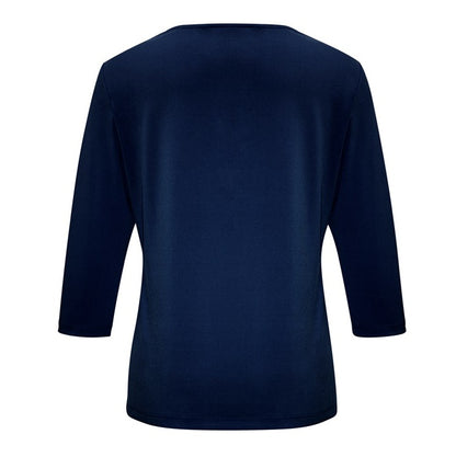 Biz Collection K819LT Lana Ladies V-Neck 3/4 Top