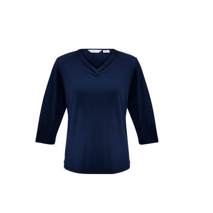 Biz Collection K819LT Lana Ladies V-Neck 3/4 Top