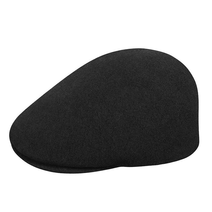black Seamless Wool Kangol K0875FA Seamless Wool 507 Cap