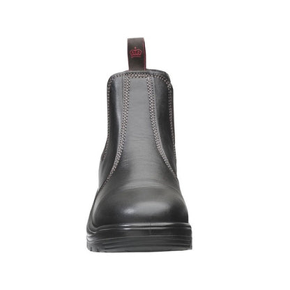 KingGee K25500 Flinders Gusset Safety Boot Claret