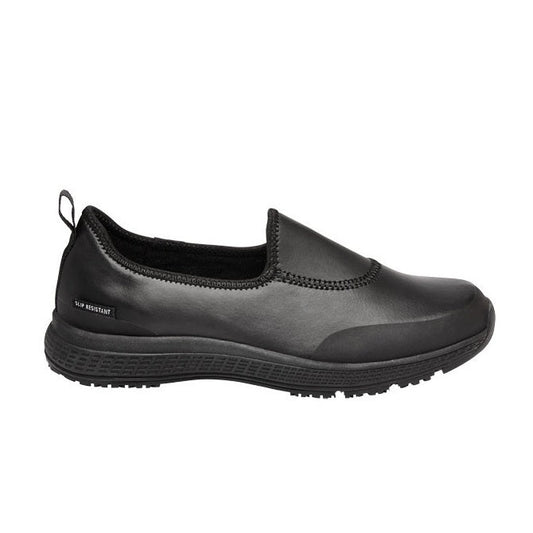 KingGee K22340 Womens Superlites Slip On Shoe Black