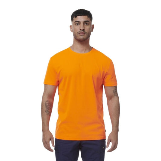 KingGee K54034 Workcool HiVis T Shirt - Fluoro Orange - Lifestyle