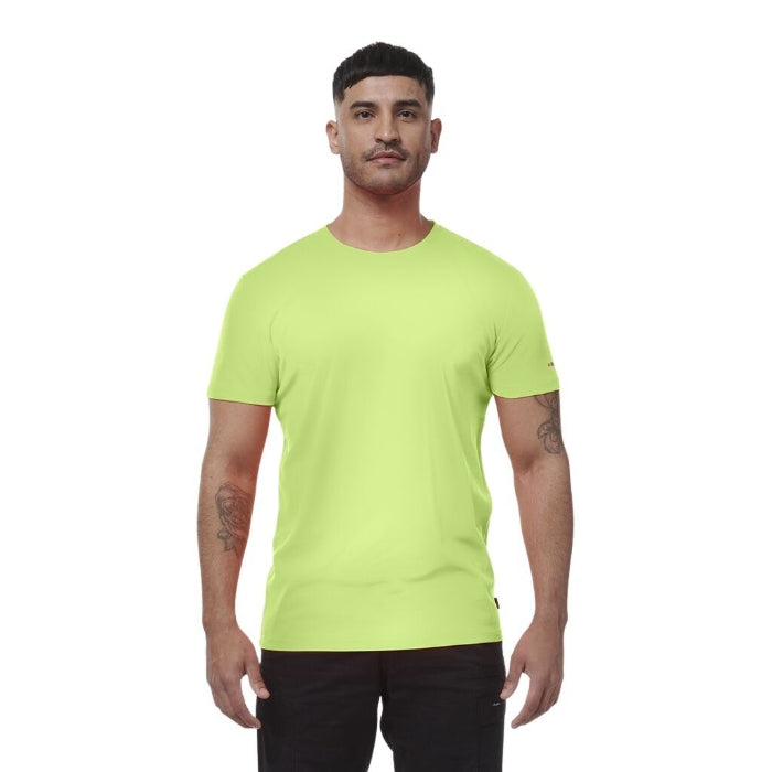KingGee K54034 Workcool HiVis T Shirt - Fluoro Yellow - Lifestyle