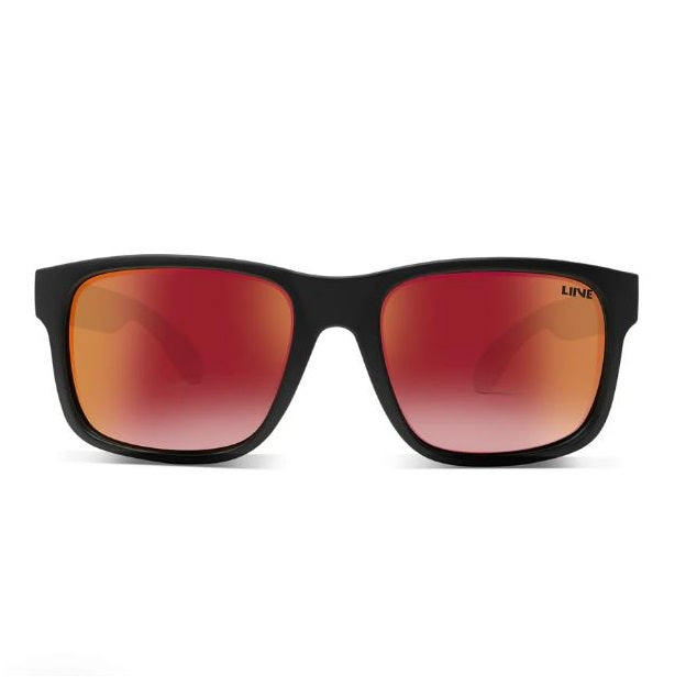 Liive L0747A Marlin - Red Mirror Polarised Float Matt Black