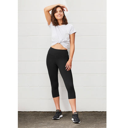 Biz Collection L513LT Flex Ladies 3/4 Leggings