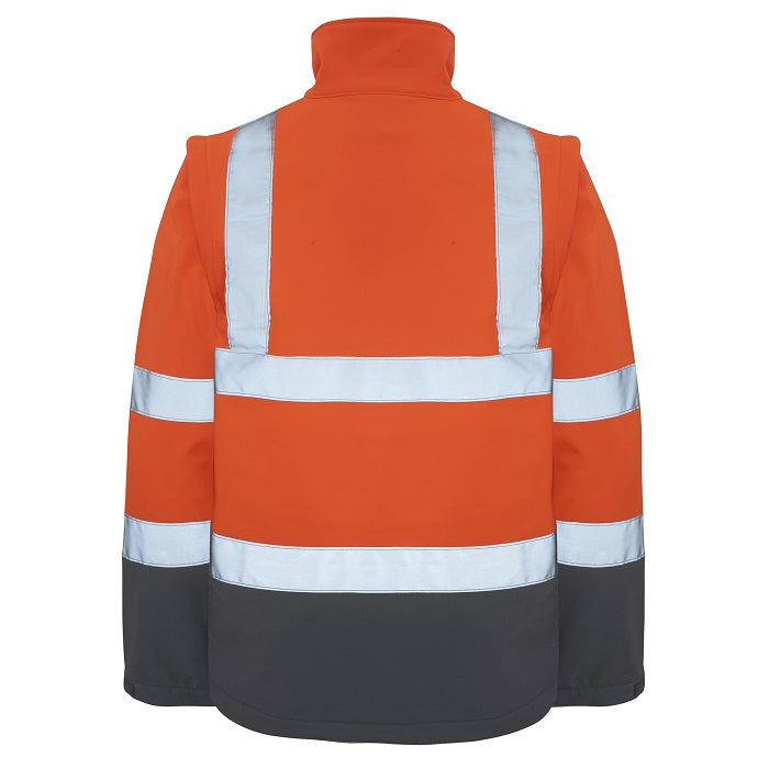 Rainbird 8430 Landy Soft Shell HiVis Jacket
